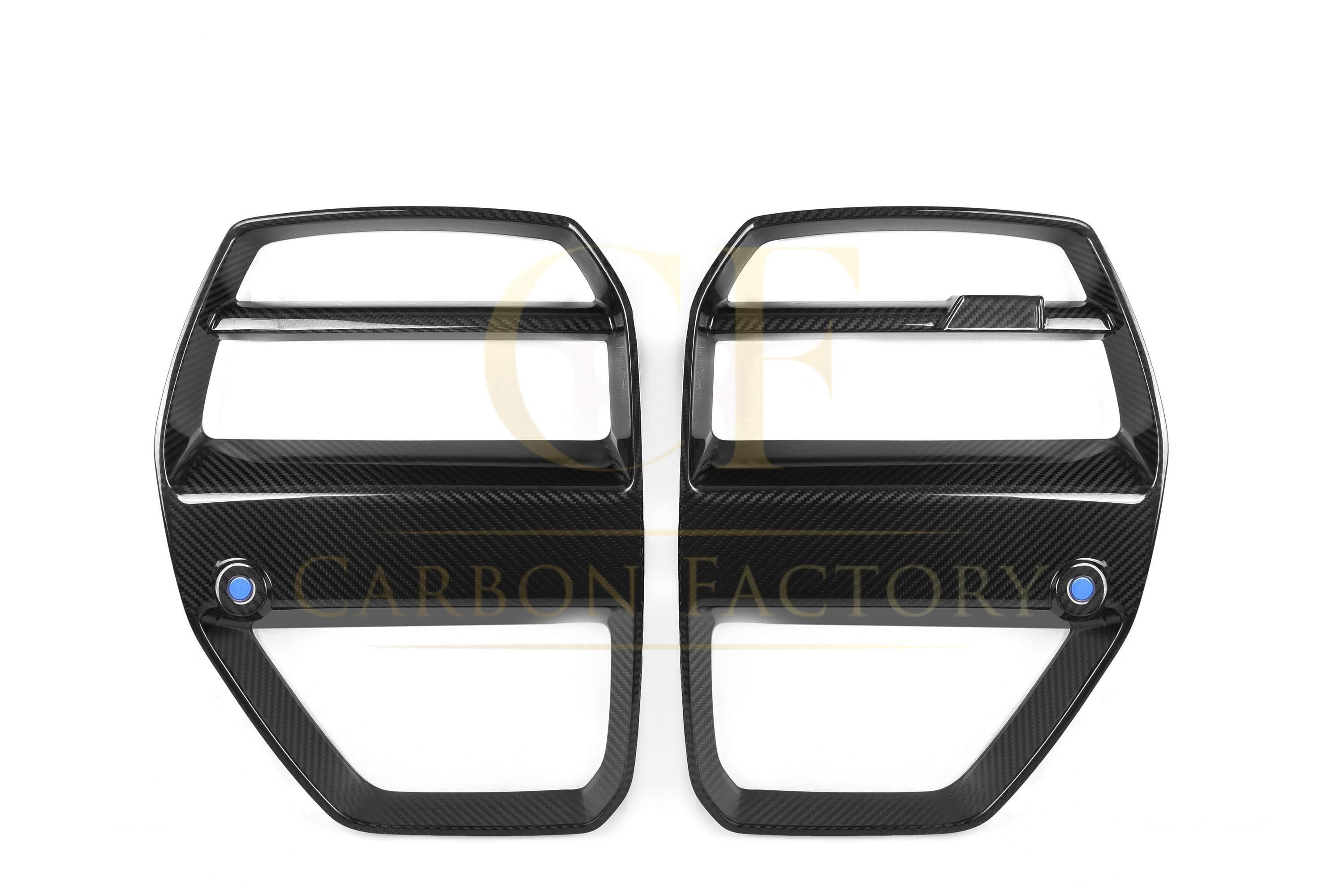 V Style Pre-Preg Carbon Fibre Front Grille for BMW G80 G81 M3 G82 G83 M4 21-25