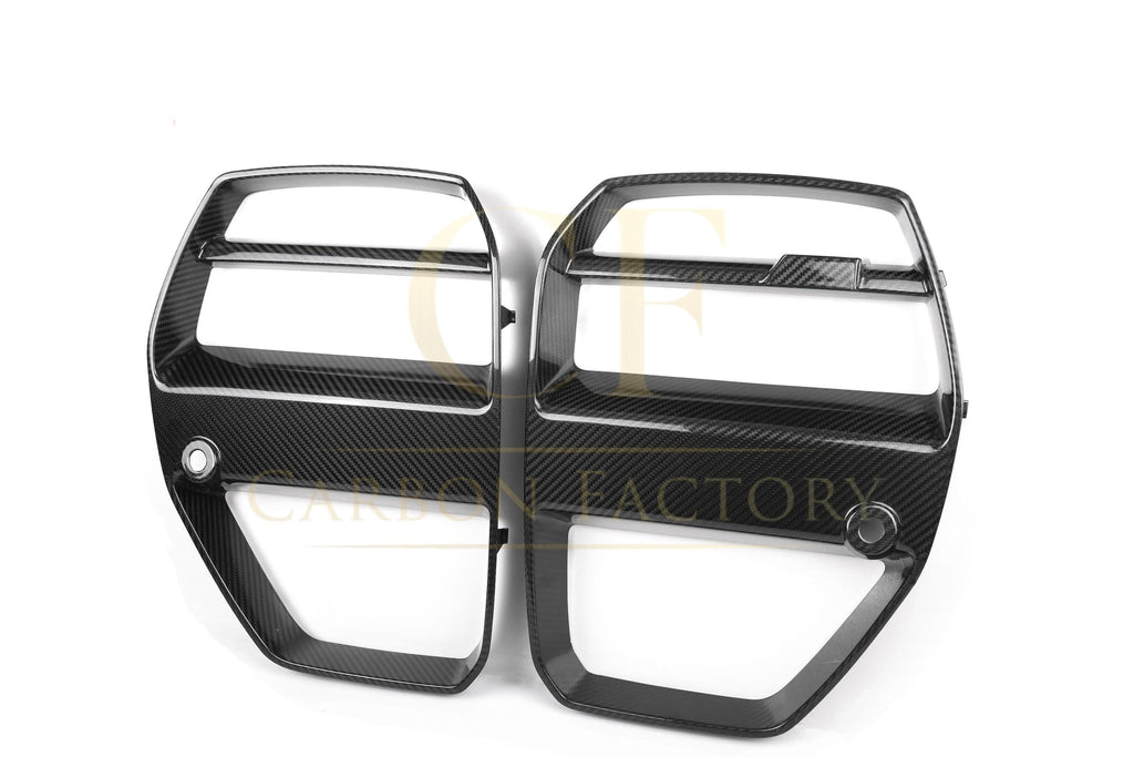 V Style Pre-Preg Carbon Fibre Front Grille for BMW G80 G81 M3 G82 G83 M4 21-25