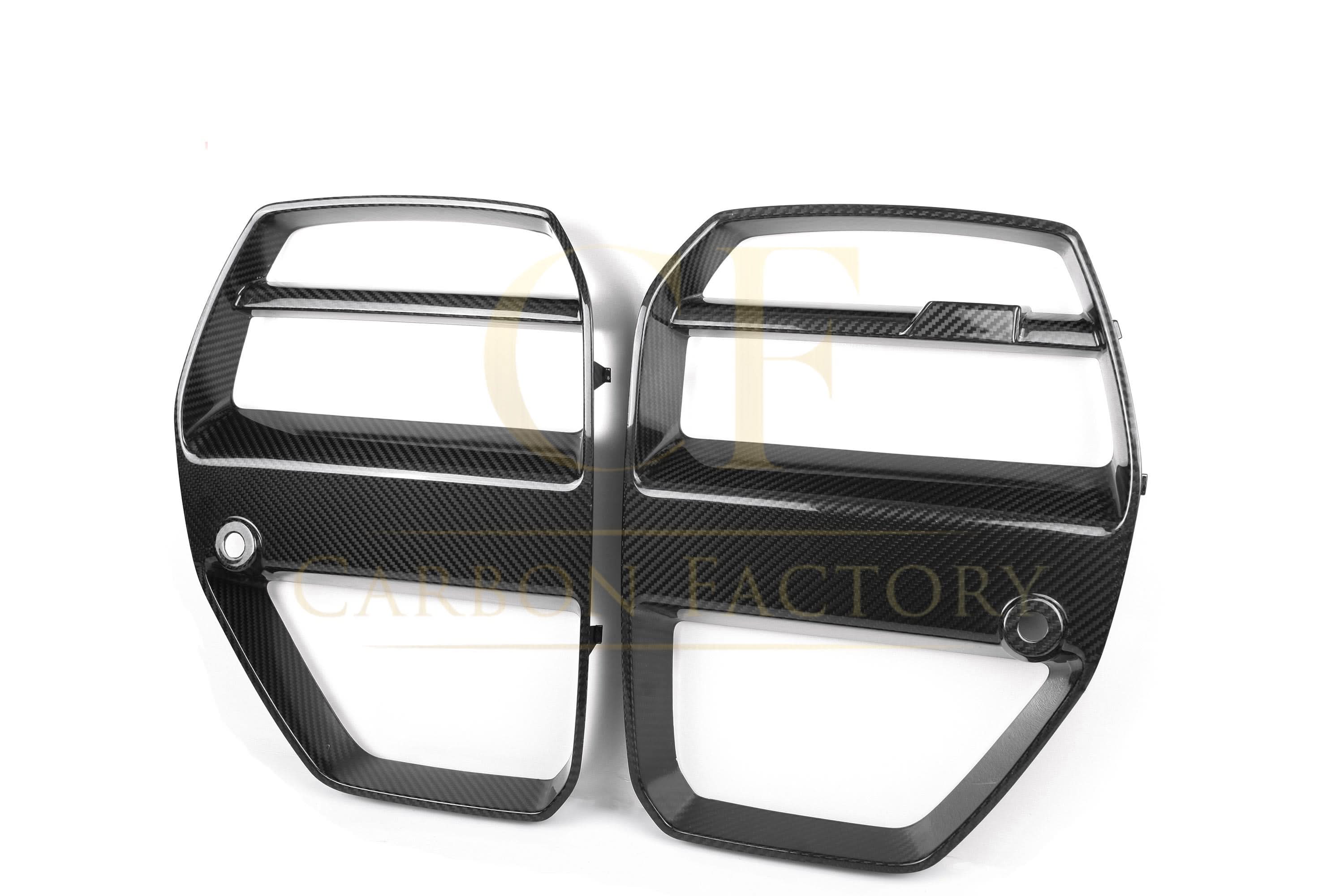 V Style Pre-Preg Carbon Fibre Front Grille for BMW G80 G81 M3 G82 G83 M4 21-25