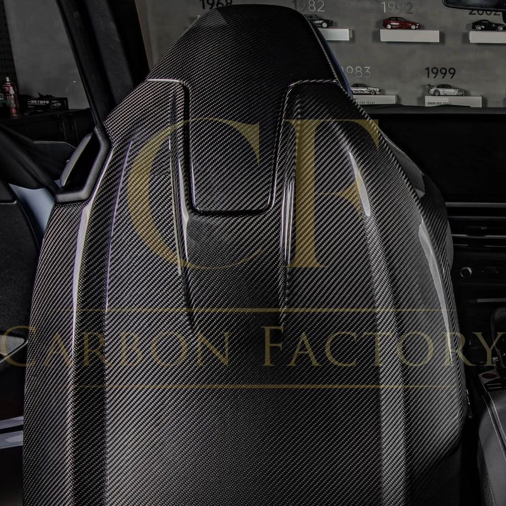 Pre-Preg Carbon Fibre Seat Covers for BMW G87 M2 G82 G83 M4 23-Present