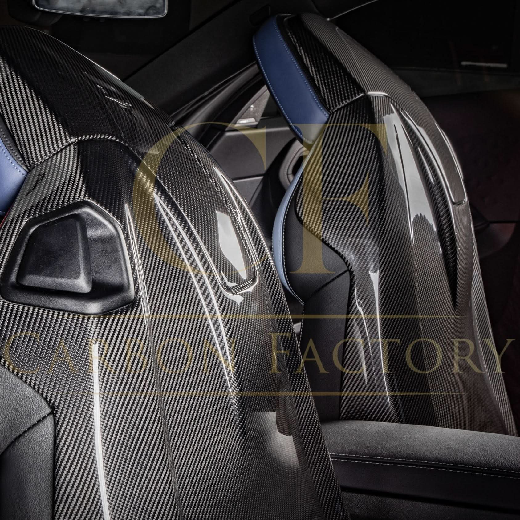 Pre-Preg Carbon Fibre Seat Covers for BMW G87 M2 G82 G83 M4 23-Present