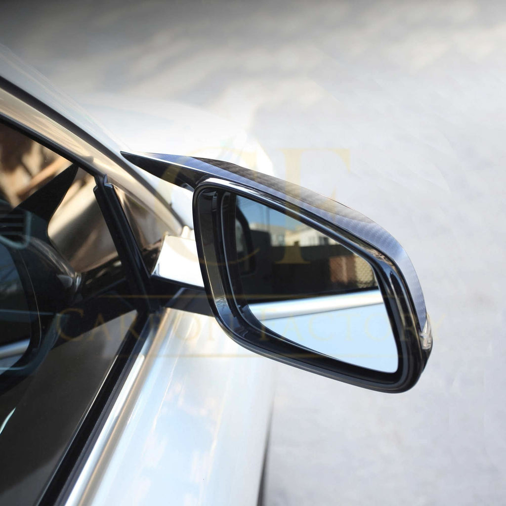 CF Style Pre-Preg Carbon Fibre Mirror Covers for Toyota Supra A90 19-24