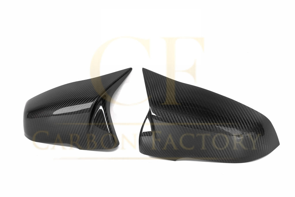 CF Style Pre-Preg Carbon Fibre Mirror Covers for Toyota Supra A90 19-24