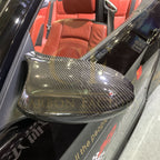 CF Style Pre-Preg Carbon Fibre Replacement Mirror Covers for BMW E81 E82 E87 E88 1 Series E90 E92 E93 3 Series Pre-LCI