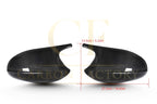 CF Style Pre-Preg Carbon Fibre Replacement Mirror Covers for BMW E81 E82 E87 E88 1 Series E90 E92 E93 3 Series Pre-LCI