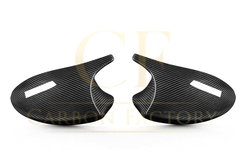 CF Style Pre-Preg Carbon Fibre Replacement Mirror Covers for BMW E81 E82 E87 E88 1 Series E90 E92 E93 3 Series Pre-LCI