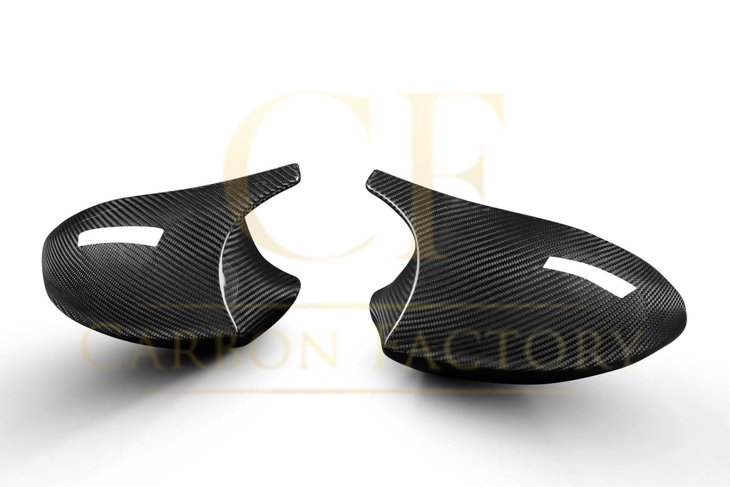 CF Style Pre-Preg Carbon Fibre Replacement Mirror Covers for BMW E81 E82 E87 E88 1 Series E90 E92 E93 3 Series Pre-LCI
