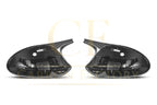 CF Style Pre-Preg Carbon Fibre Replacement Mirror Covers for BMW E81 E82 E87 E88 1 Series E90 E92 E93 3 Series Pre-LCI
