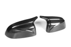 CF Style Pre-Preg Carbon Fibre Replacement Mirror Covers for BMW G02 X4 G05 X5 19-25