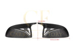 CF Style Pre-Preg Carbon Fibre Replacement Mirror Covers for BMW G02 X4 G05 X5 19-25