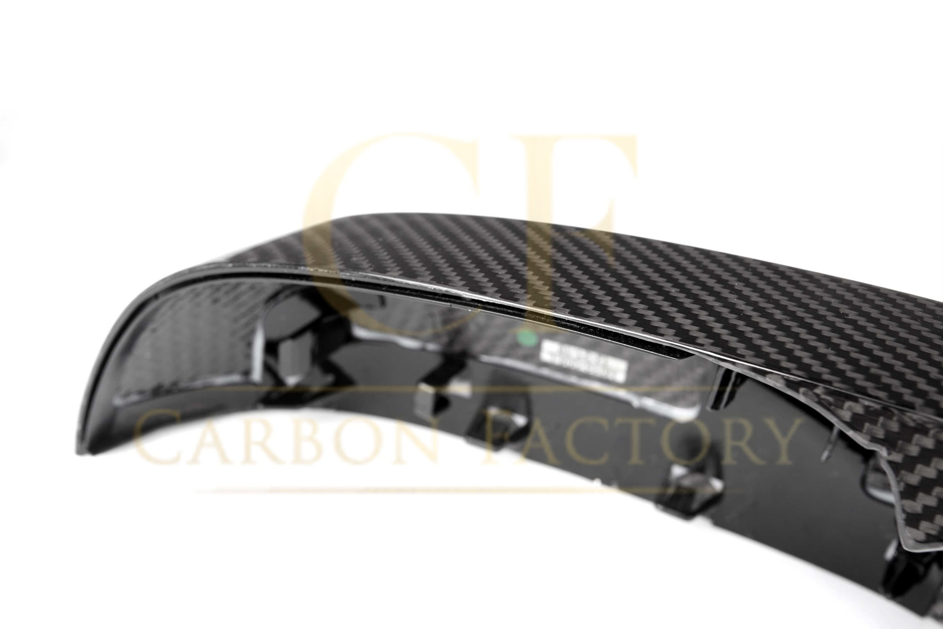 CF Style Pre-Preg Carbon Fibre Replacement Mirror Covers for BMW G02 X4 G05 X5 19-25