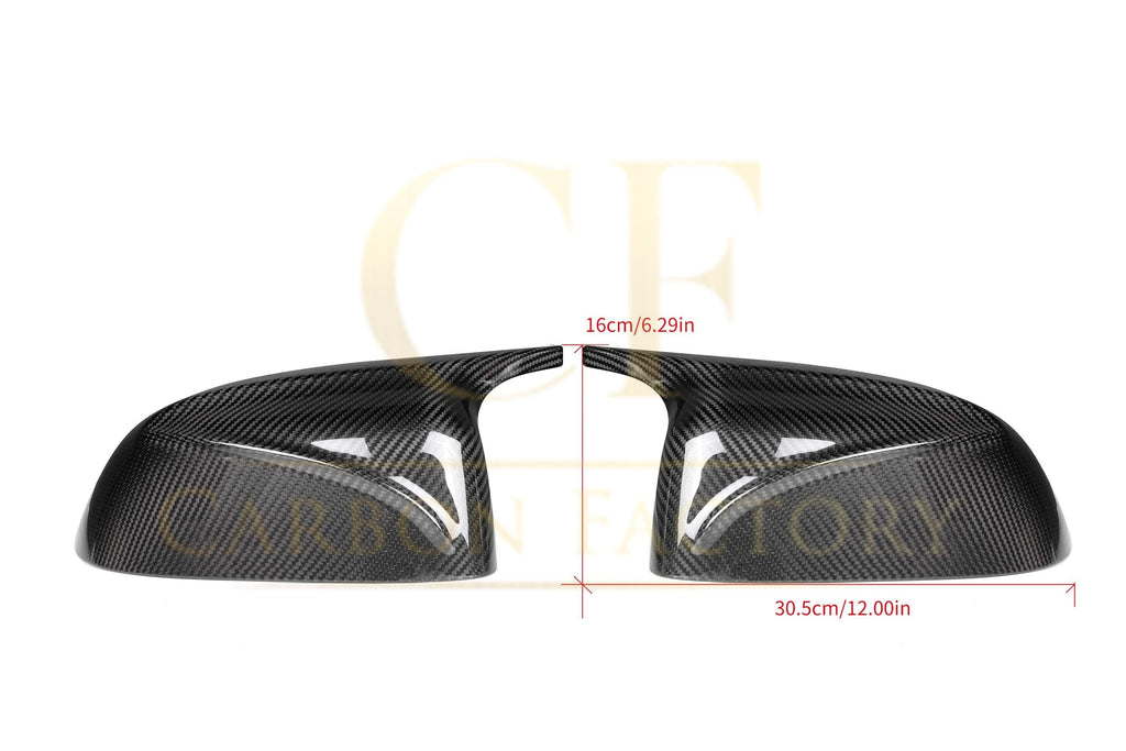 CF Style Pre-Preg Carbon Fibre Replacement Mirror Covers for BMW G06 X6 G07 X7 19-25