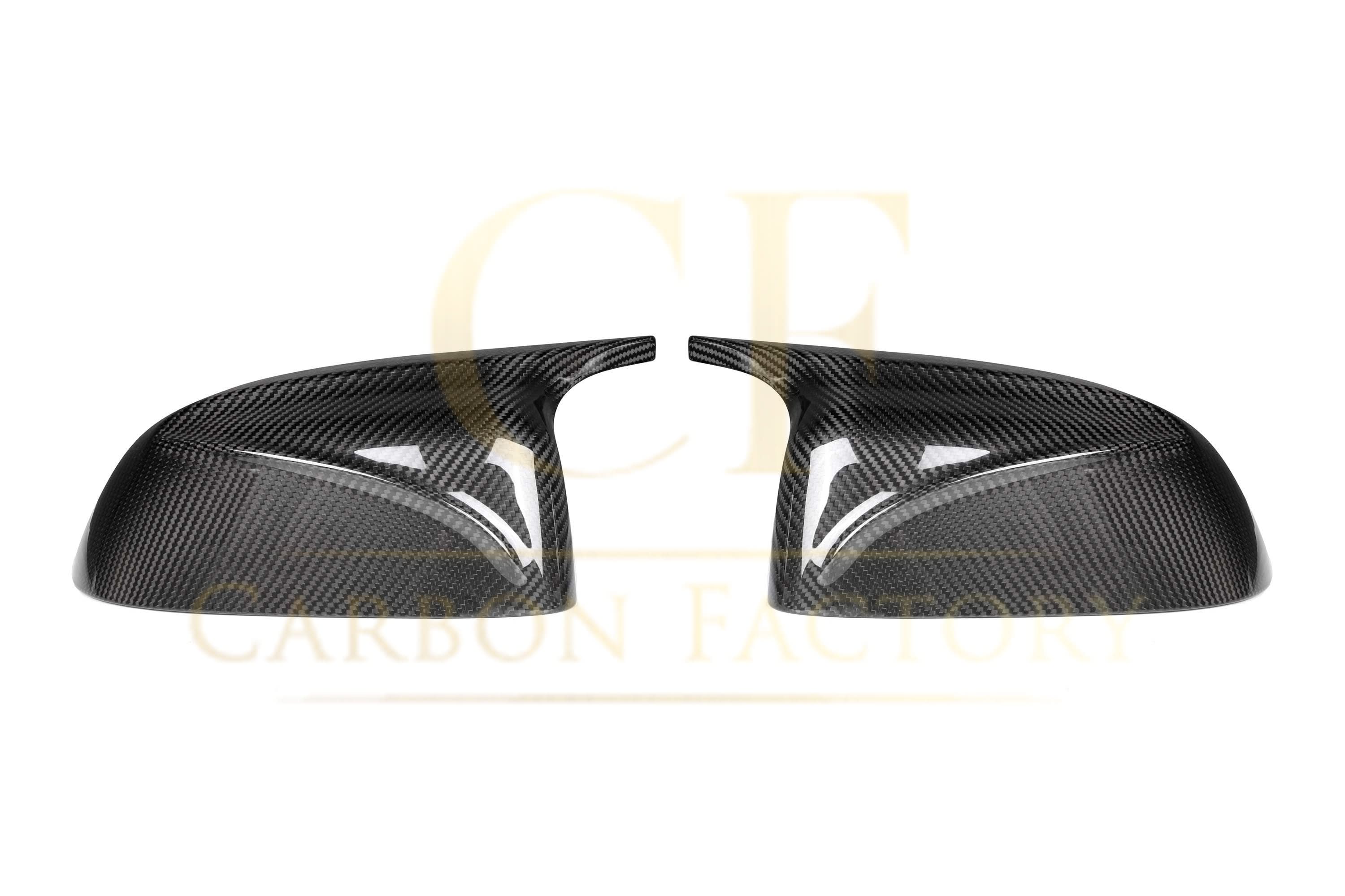 CF Style Pre-Preg Carbon Fibre Replacement Mirror Covers for BMW G06 X6 G07 X7 19-25