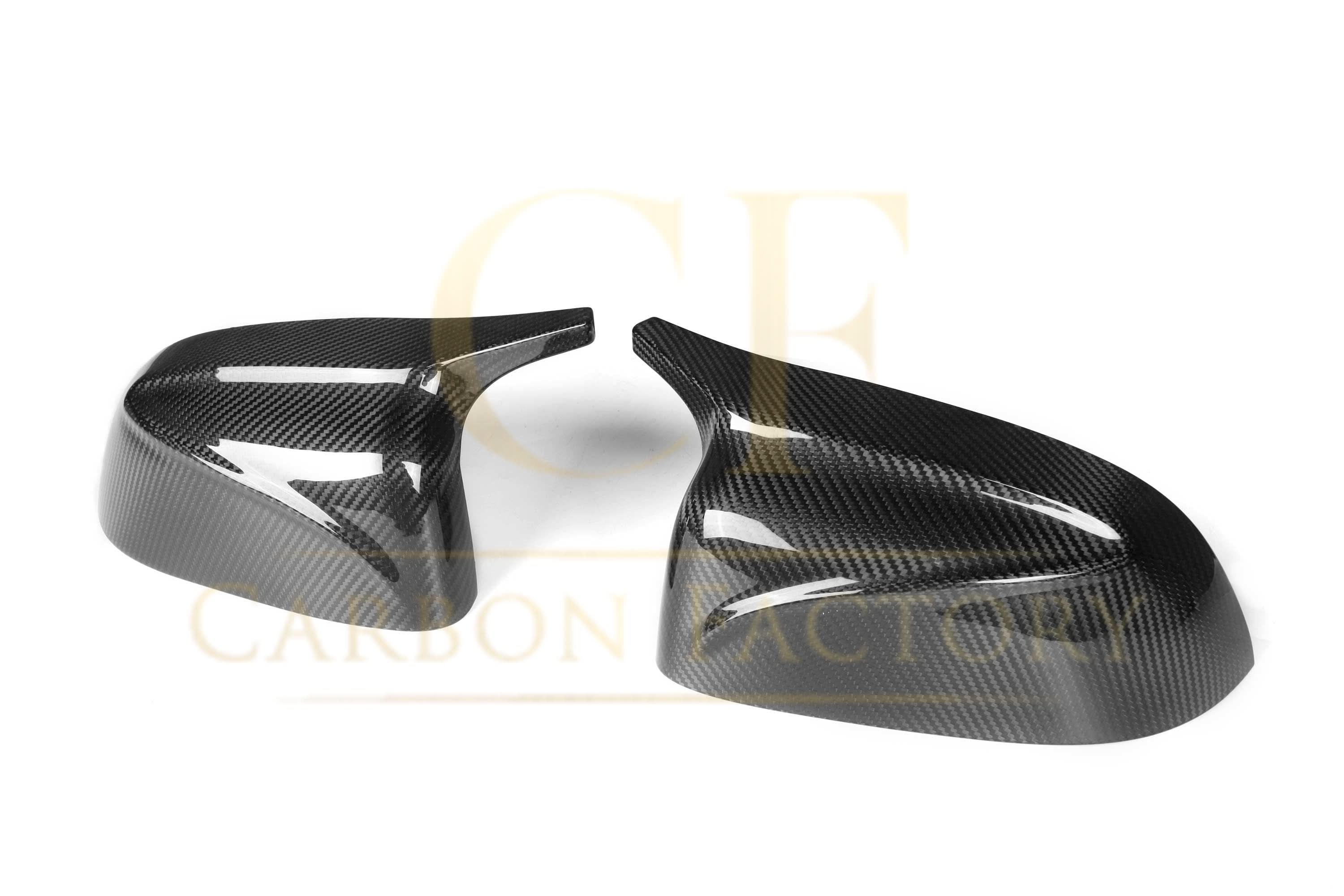CF Style Pre-Preg Carbon Fibre Replacement Mirror Covers for BMW G06 X6 G07 X7 19-25