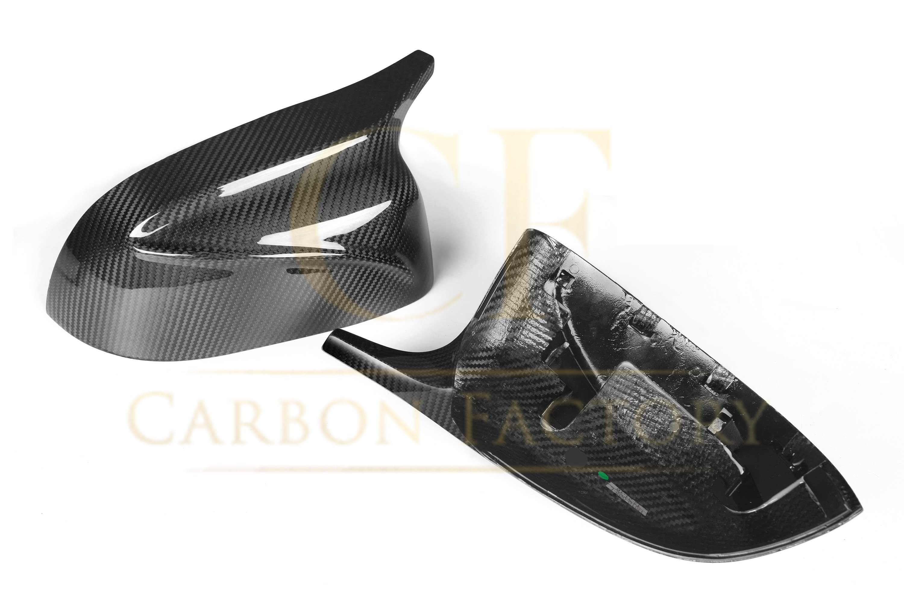 CF Style Pre-Preg Carbon Fibre Replacement Mirror Covers for BMW G06 X6 G07 X7 19-25