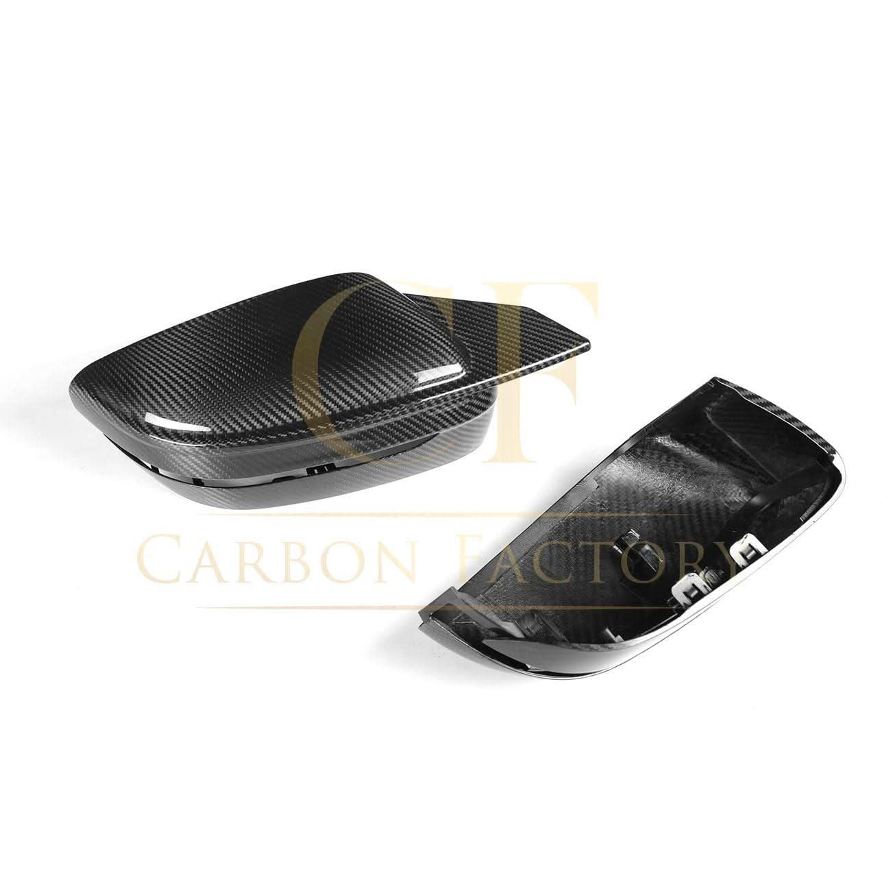 CF Style Pre-Preg Carbon Fibre Replacement Mirror Covers for BMW G11 G12 7 Series LHD 15-22