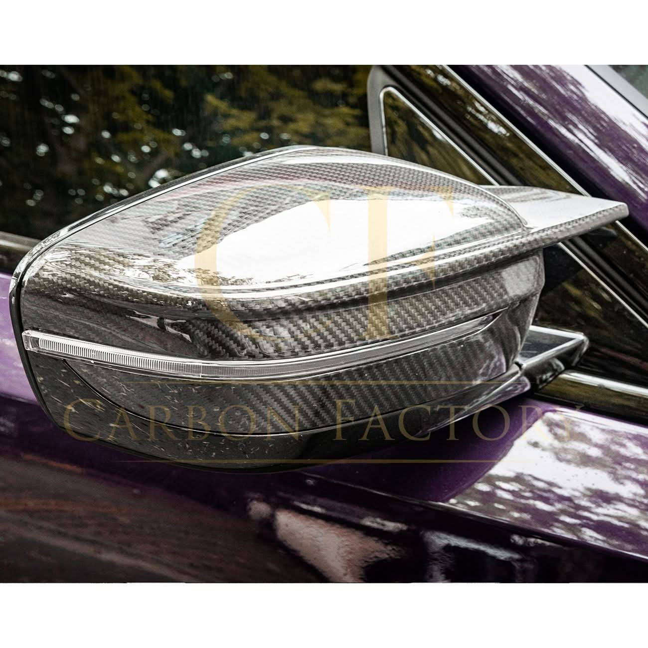 CF Style Pre-Preg Carbon Fibre Replacement Mirror Covers for BMW G20 G21 3 Series LHD 20-25