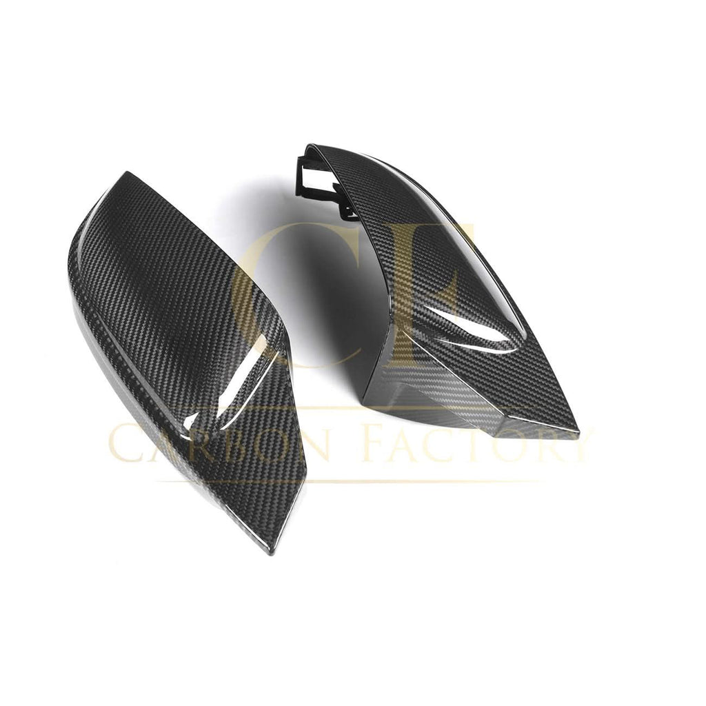CF Style Pre-Preg Carbon Fibre Replacement Mirror Covers for BMW G20 G21 3 Series LHD 20-25
