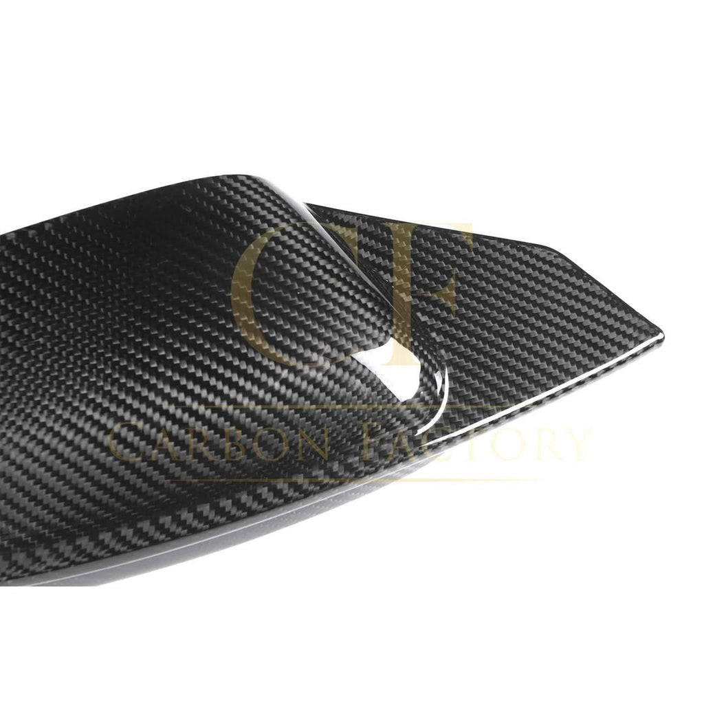 CF Style Pre-Preg Carbon Fibre Replacement Mirror Covers for BMW G22 G23 G26 4 Series i4 LHD 20-25