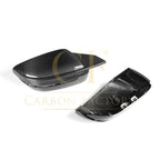 CF Style Pre-Preg Carbon Fibre Replacement Mirror Covers for BMW G30 G31 5 Series LHD 15-22