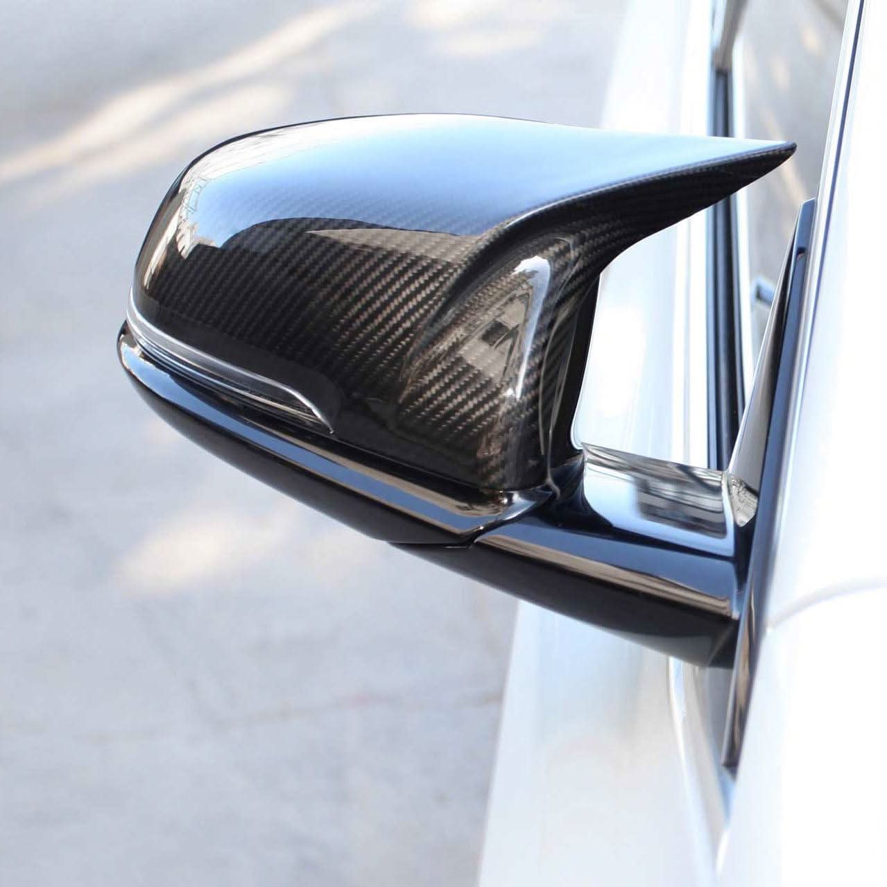MP Style Pre-Preg Carbon Fibre Replacement Mirror Covers for BMW F40 1 Series 19-24