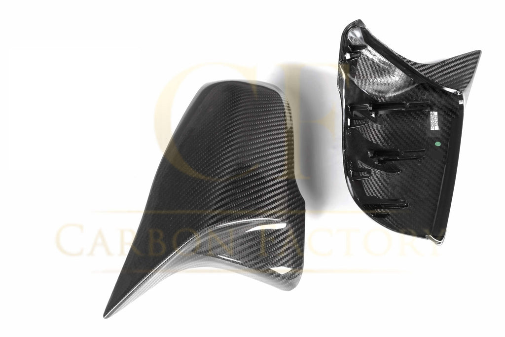 MP Style Pre-Preg Carbon Fibre Replacement Mirror Covers for BMW F40 1 Series 19-24