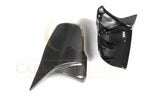 MP Style Pre-Preg Carbon Fibre Replacement Mirror Covers for BMW F48 F49 X1 19-24