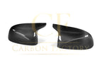 MP Style Pre-Preg Carbon Fibre Replacement Mirror Covers for BMW G01 M40 F97 X3M F98 X4M F95 X5M F96 X6M 18-25