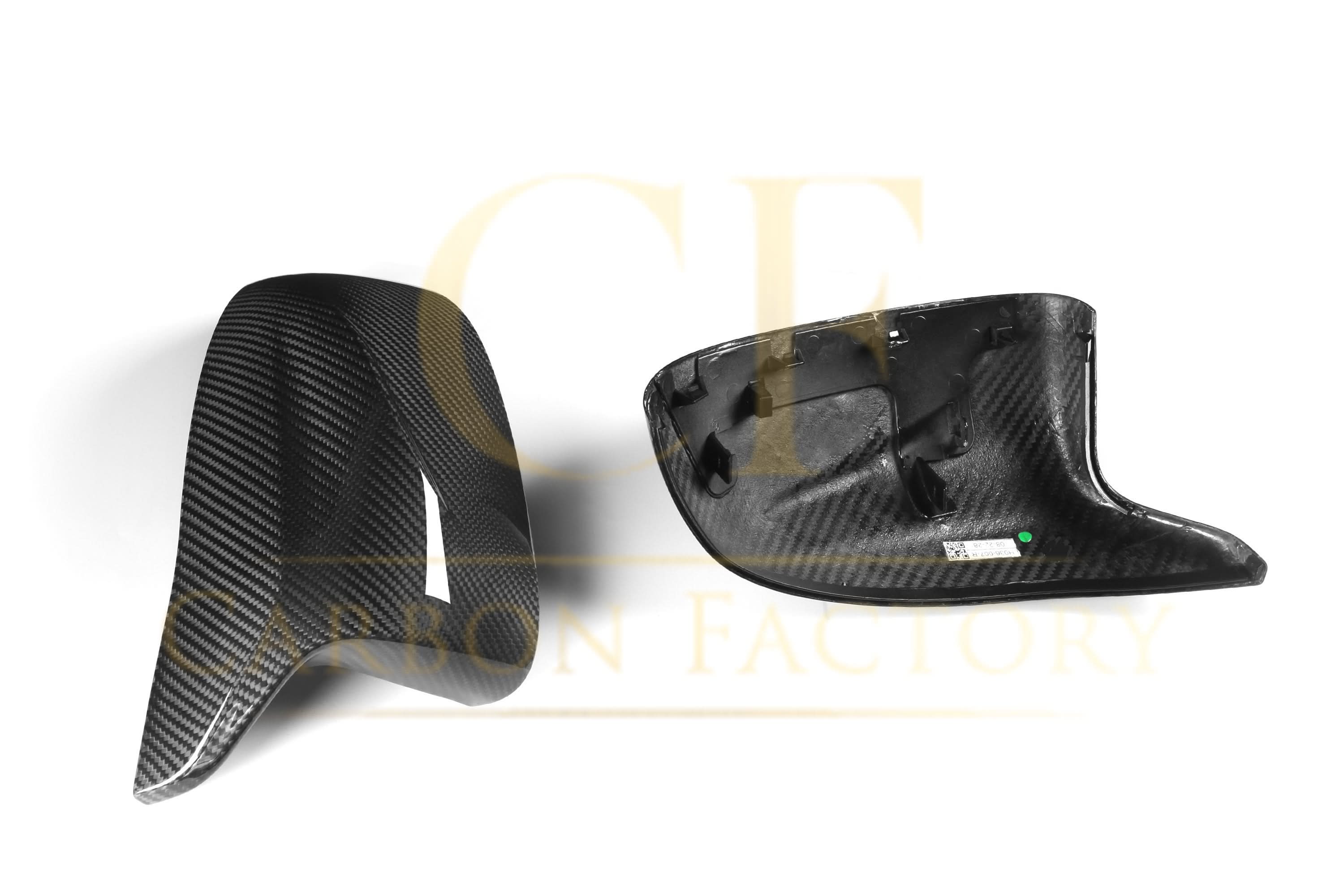 MP Style Pre-Preg Carbon Fibre Replacement Mirror Covers for BMW G01 M40 F97 X3M F98 X4M F95 X5M F96 X6M 18-25