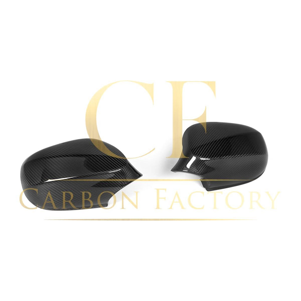 OEM Style Pre-Preg Carbon Fibre Replacement Mirror Covers for BMW E81 E82 E87 E88 1 Series E90 E92 E93 3 Series LCI
