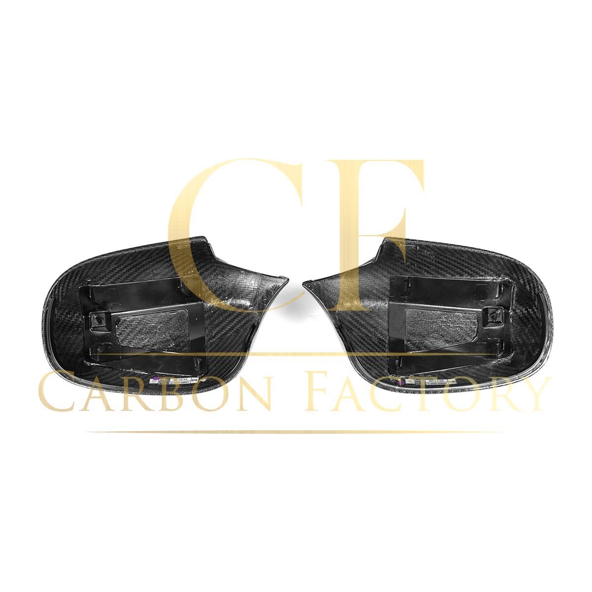 OEM Style Pre-Preg Carbon Fibre Replacement Mirror Covers for BMW E81 E82 E87 E88 1 Series E90 E92 E93 3 Series LCI