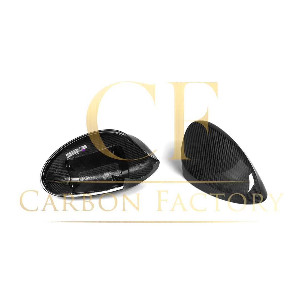 OEM Style Pre-Preg Carbon Fibre Replacement Mirror Covers for BMW E81 E82 E87 E88 1 Series E90 E92 E93 3 Series Pre-LCI