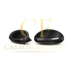 OEM Style Pre-Preg Carbon Fibre Replacement Mirror Covers for BMW E81 E82 E87 E88 1 Series E90 E92 E93 3 Series Pre-LCI
