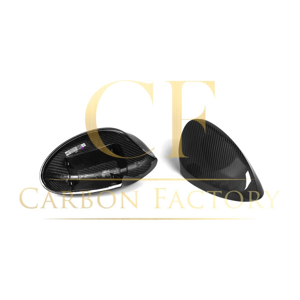 OEM Style Pre-Preg Carbon Fibre Replacement Mirror Covers for BMW E81 E82 E87 E88 1 Series E90 E92 E93 3 Series Pre-LCI
