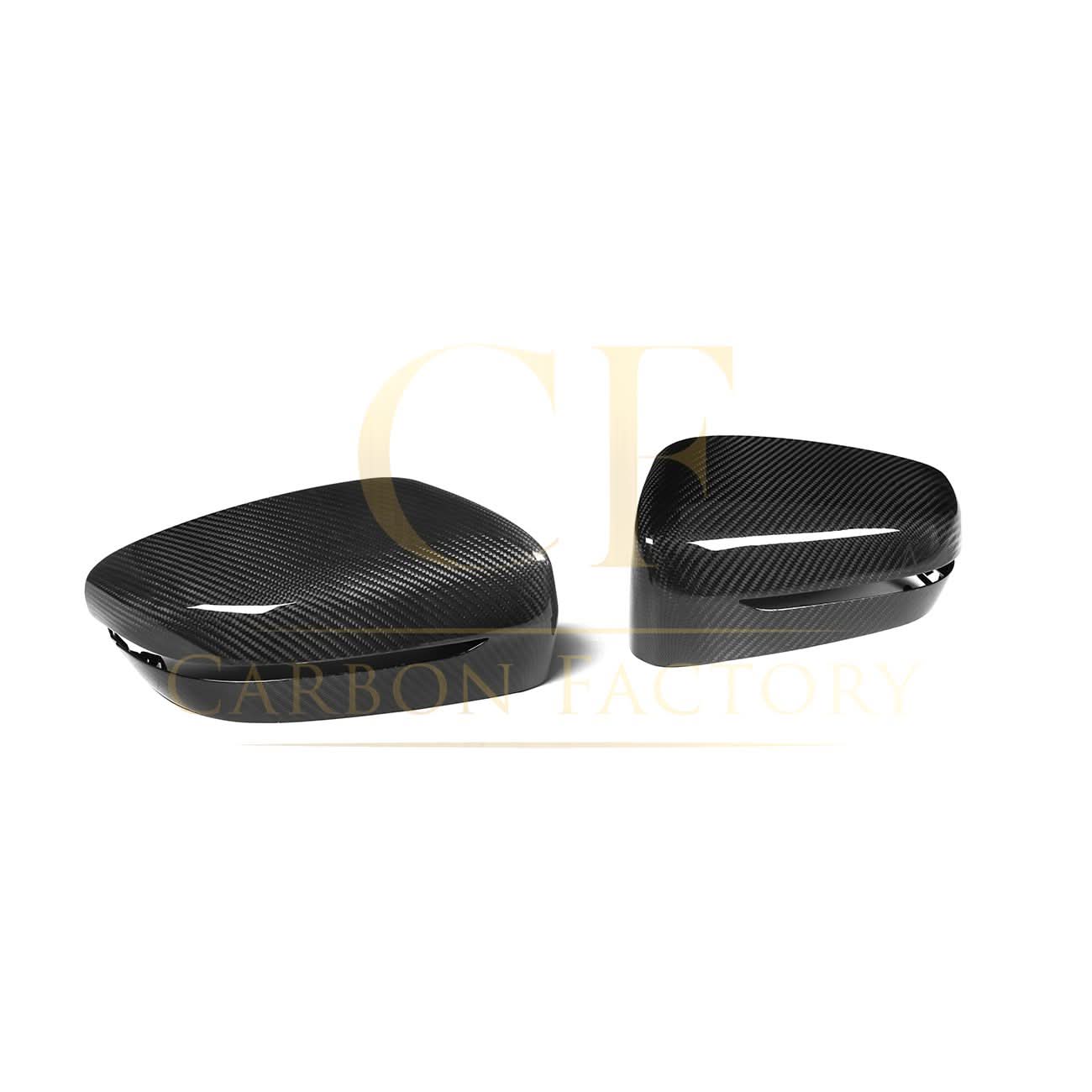 OEM Style Pre-Preg Carbon Fibre Replacement Mirror Covers for BMW G11 G12 7 Series LHD 15-22
