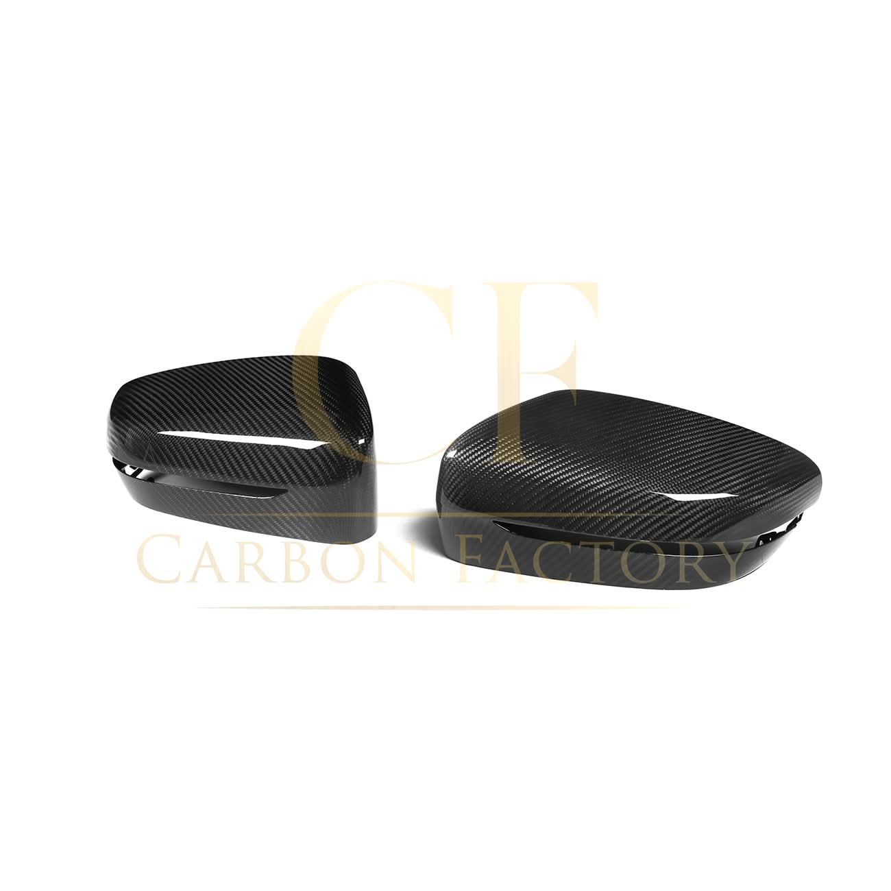 OEM Style Pre-Preg Carbon Fibre Replacement Mirror Covers for BMW G11 G12 7 Series LHD 15-22