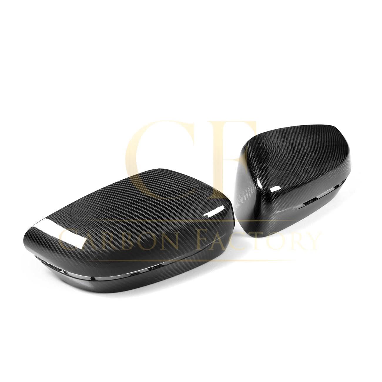 OEM Style Pre-Preg Carbon Fibre Replacement Mirror Covers for BMW G14 G15 G16 8 Series LHD 17-23