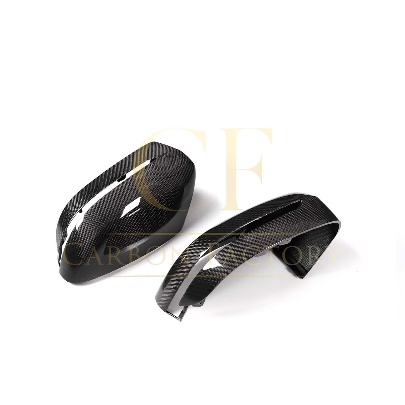 OEM Style Pre-Preg Carbon Fibre Replacement Mirror Covers for BMW G14 G15 G16 8 Series LHD 17-23