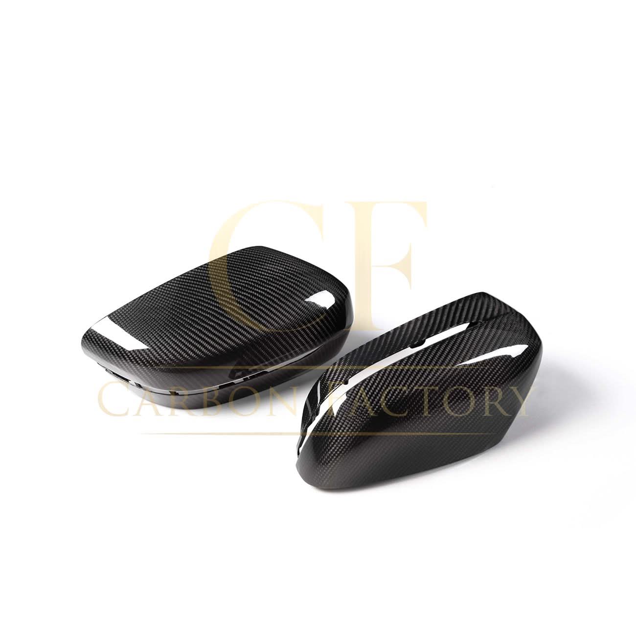 OEM Style Pre-Preg Carbon Fibre Replacement Mirror Covers for BMW G22 G23 G26 4 Series LHD 20-25