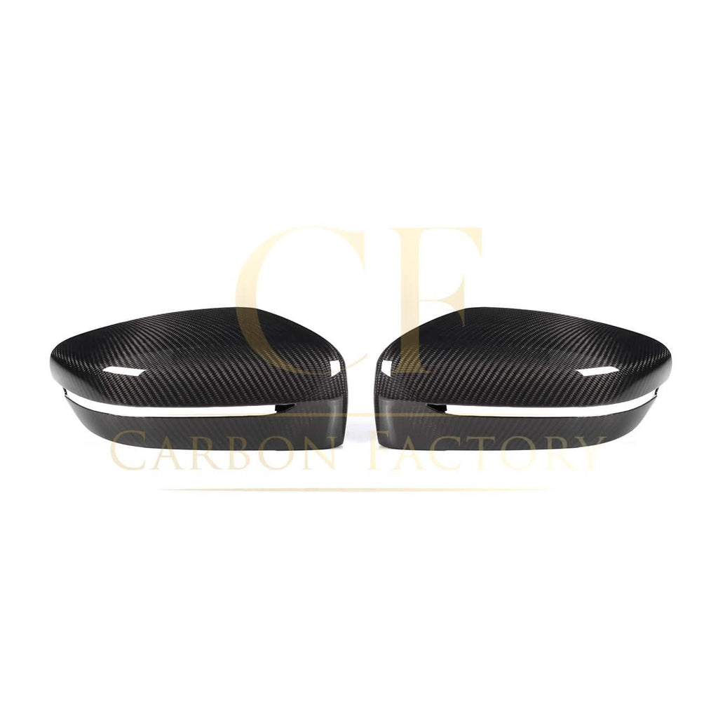 OEM Style Pre-Preg Carbon Fibre Replacement Mirror Covers for BMW G30 G31 5 Series LHD 15-22