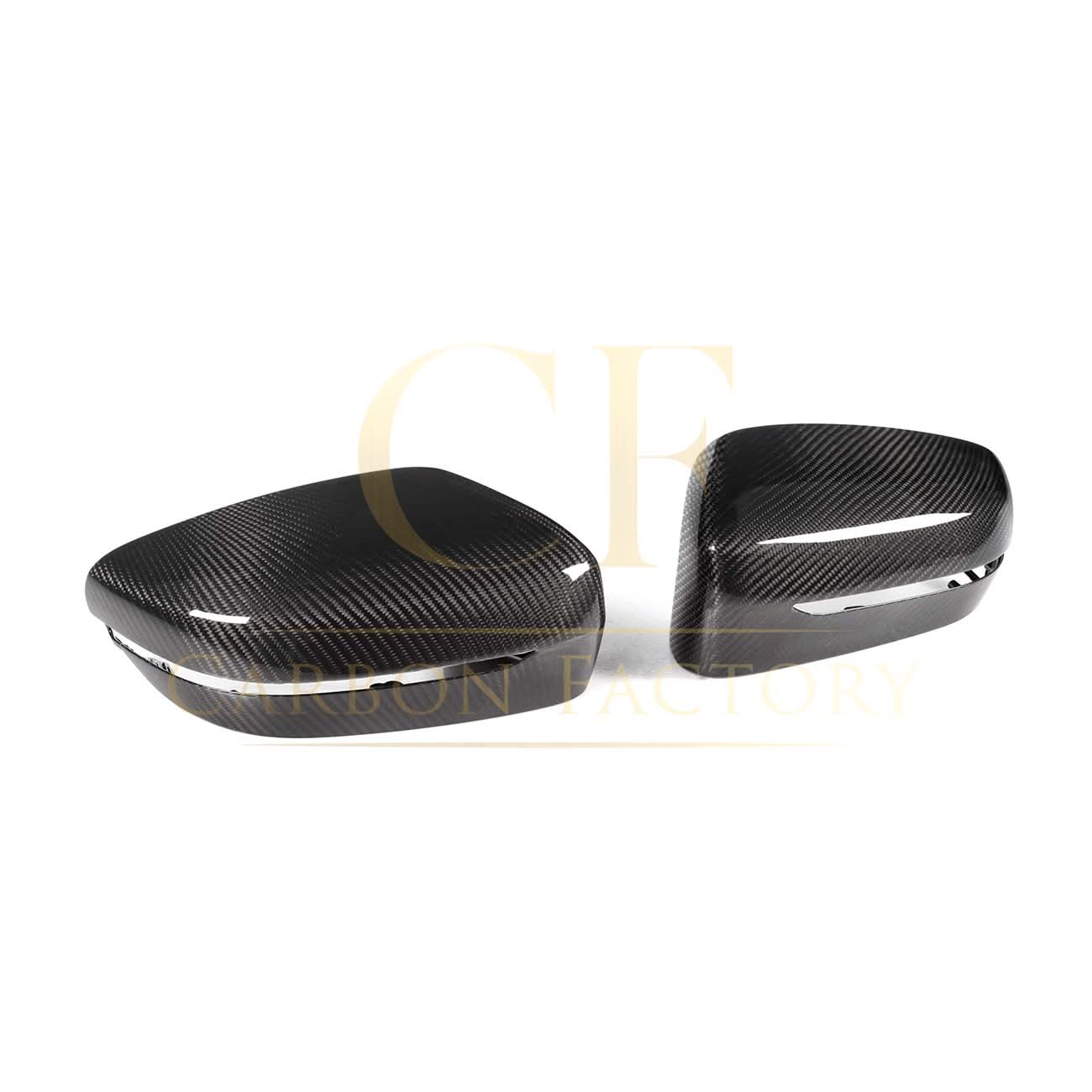 OEM Style Pre-Preg Carbon Fibre Replacement Mirror Covers for BMW G30 G31 5 Series LHD 15-22