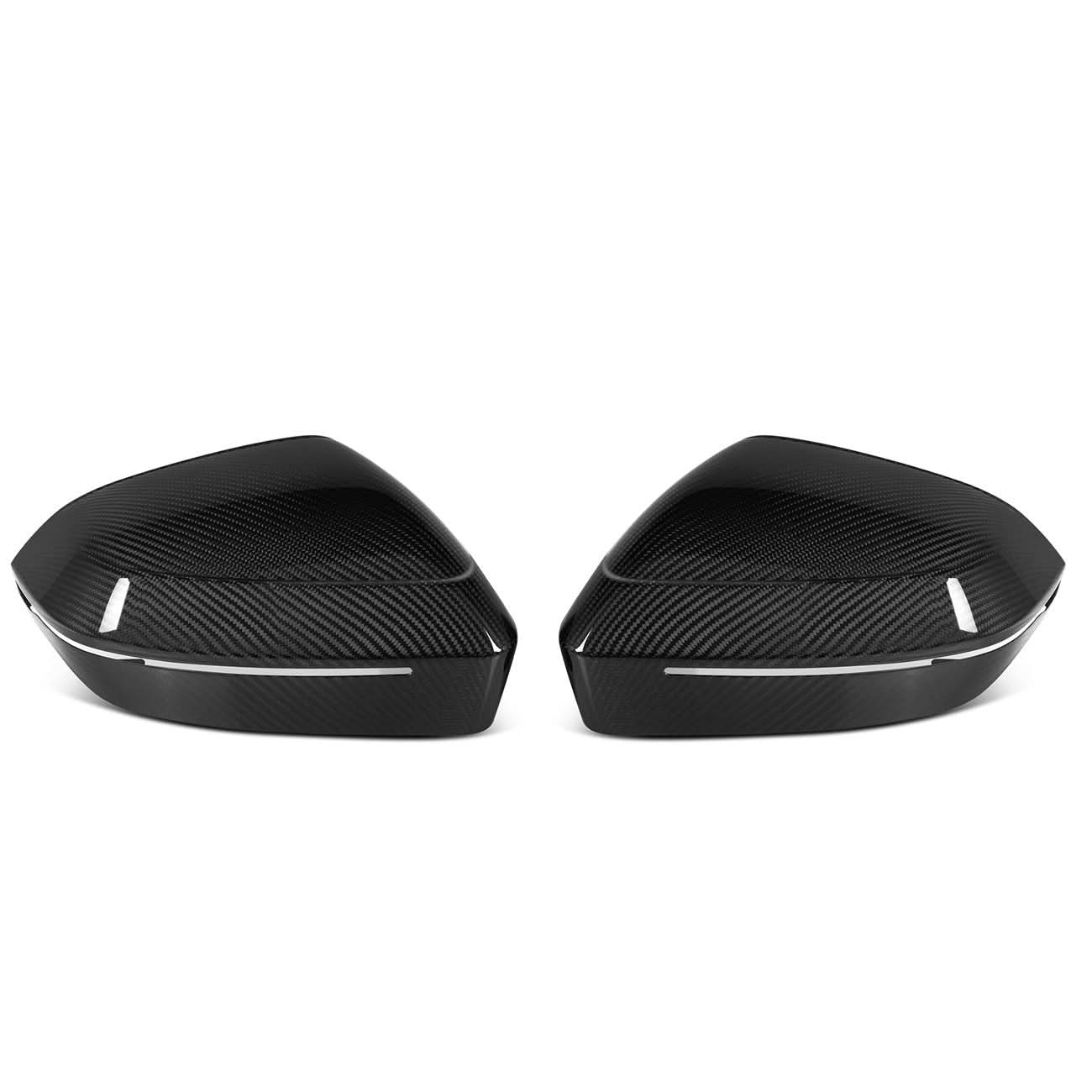 OEM Style Pre-Preg Carbon Fibre Replacement Mirror Covers for BMW G60 5 Series G70 7 Series LHD 23-Present