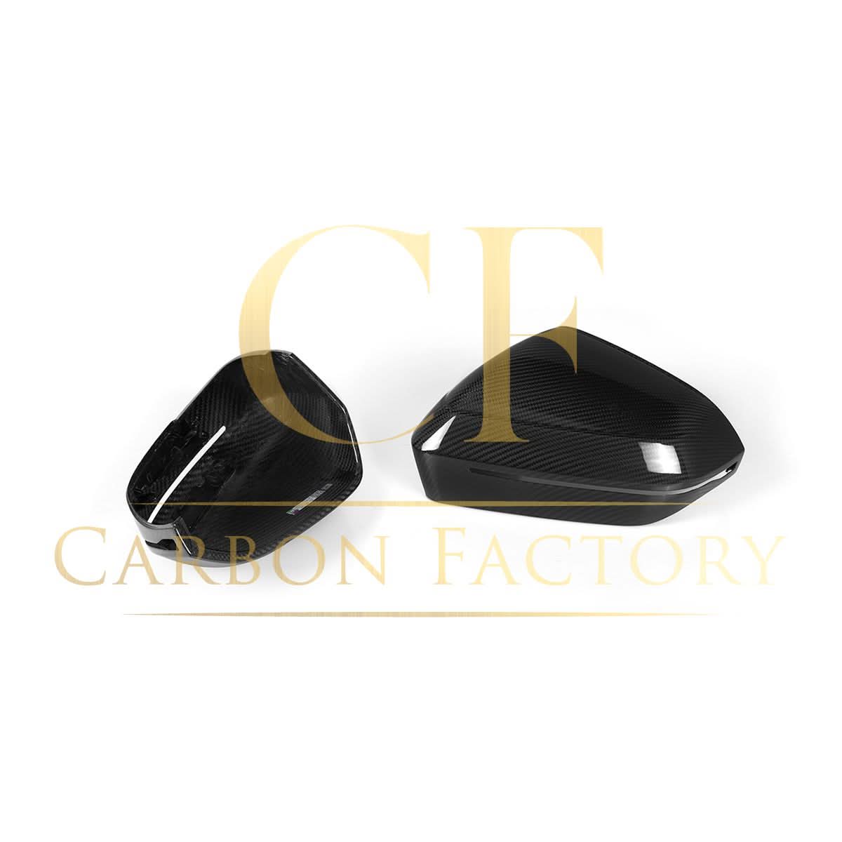OEM Style Pre-Preg Carbon Fibre Replacement Mirror Covers for BMW G60 5 Series G70 7 Series LHD 23-Present