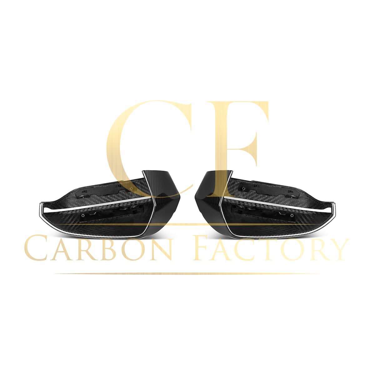 OEM Style Pre-Preg Carbon Fibre Replacement Mirror Covers for BMW G60 5 Series G70 7 Series LHD 23-Present