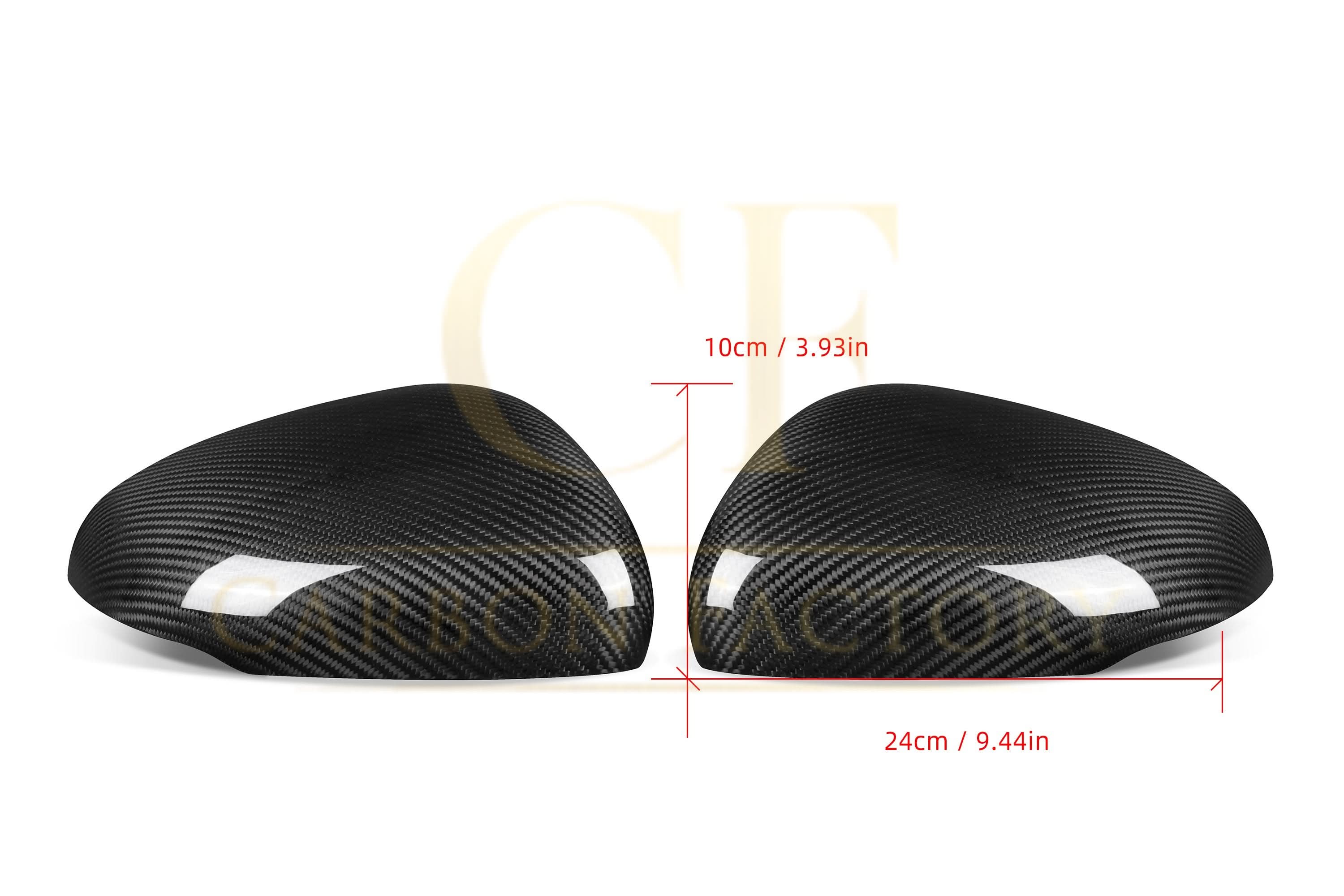 Pre-Preg Carbon Fibre Replacement Mirror Covers for Mercedes Benz W177 A Class W118 CLA 19-25