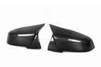 V Style Pre-Preg Carbon Fibre Replacement Mirror Covers for BMW 3 Series F30 F31 F34 F35 13-19