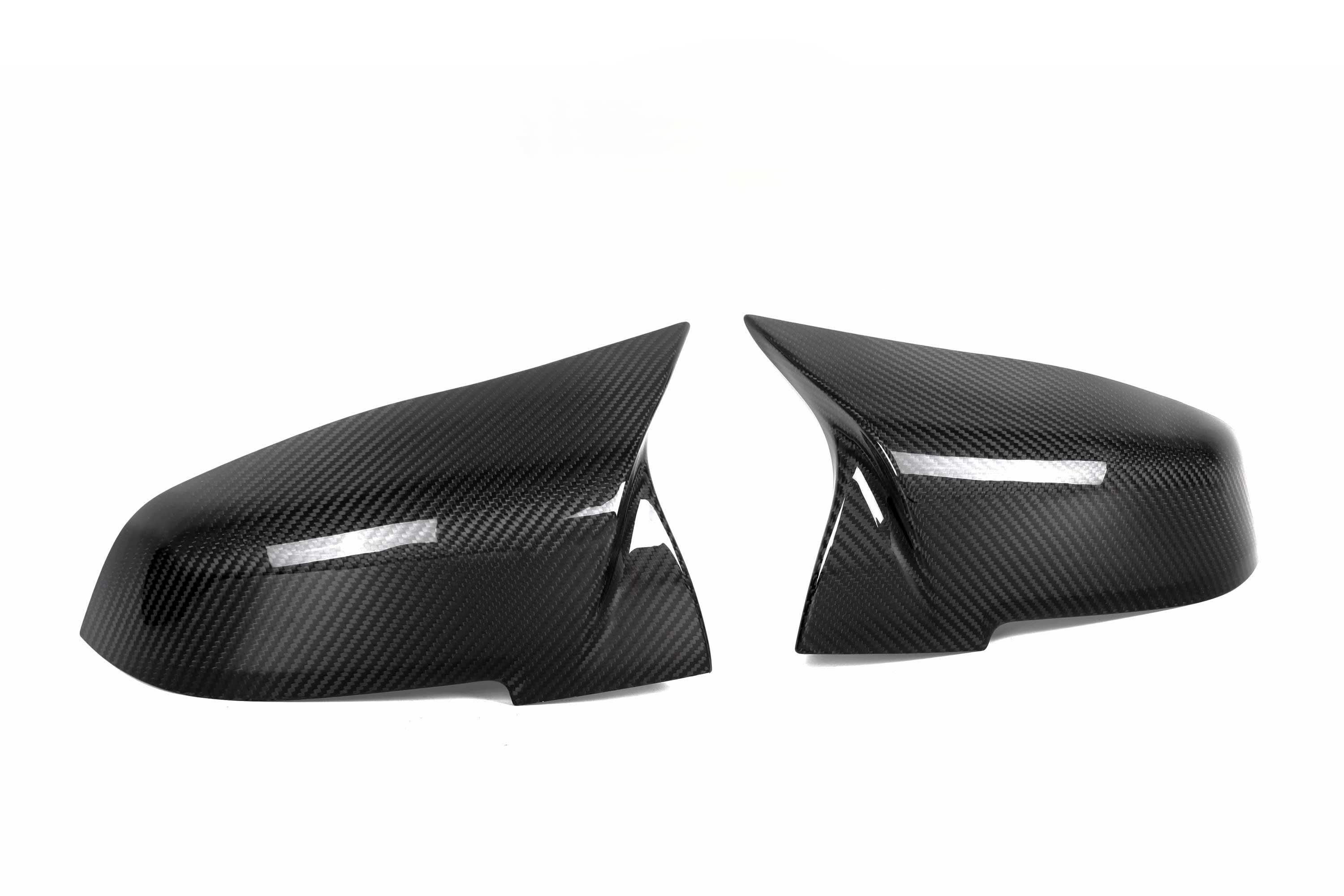 V Style Pre-Preg Carbon Fibre Replacement Mirror Covers for BMW F22 2 Series F87 M2 13-21