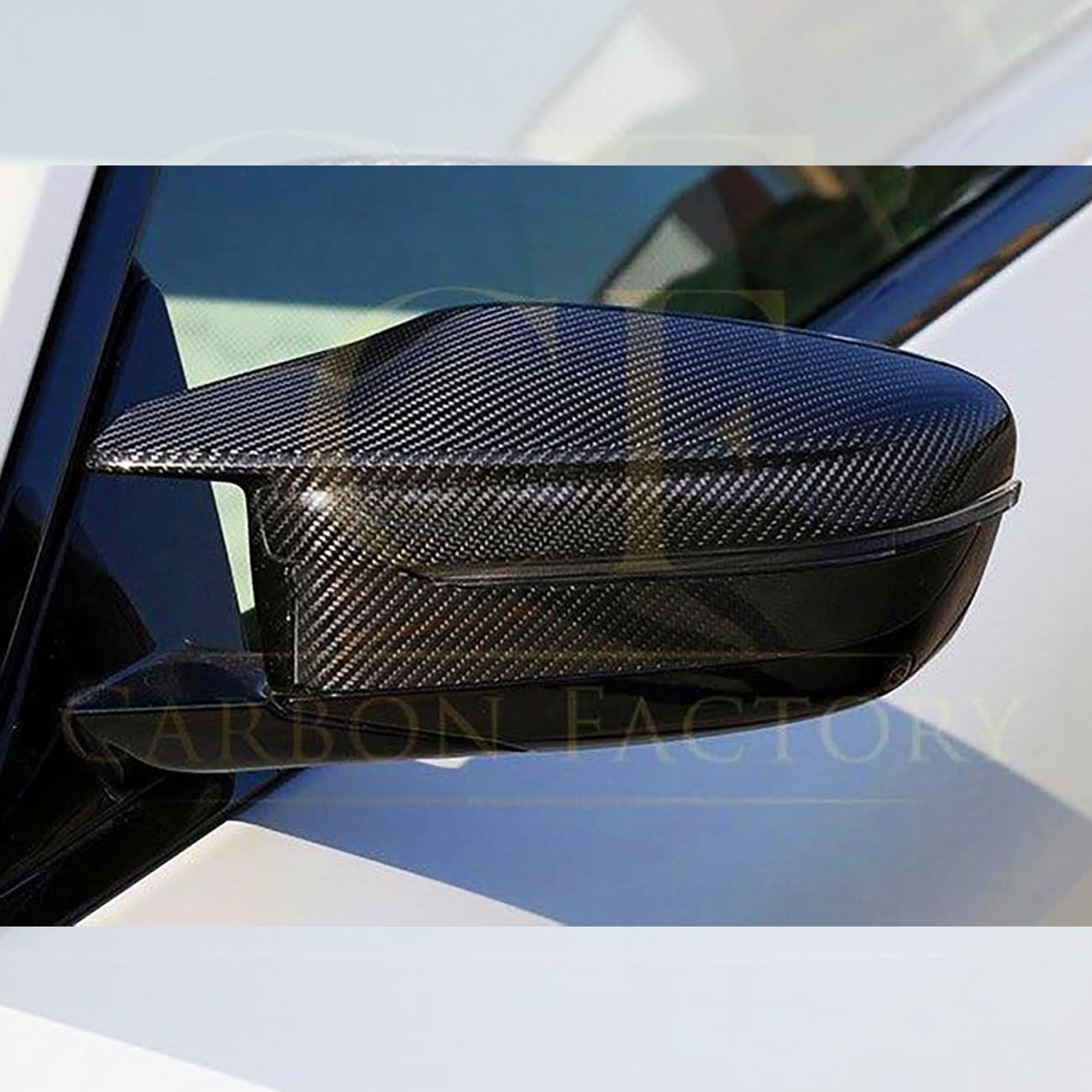 Pre-Preg Carbon Fibre Replacement Mirror Covers for BMW G22 G23 G26 M440i i4 M50 20-Present