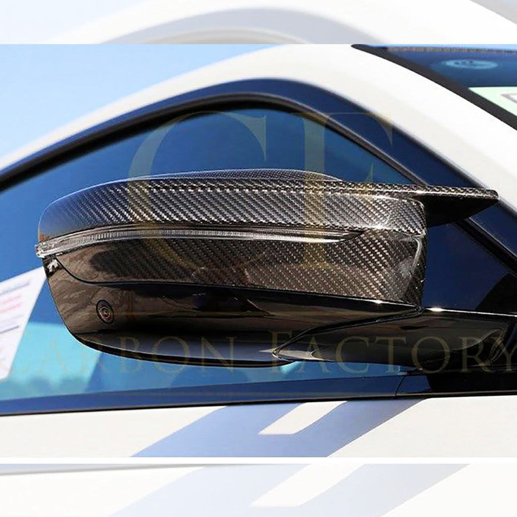 Pre-Preg Carbon Fibre Replacement Mirror Covers for BMW G22 G23 G26 M440i i4 M50 20-Present