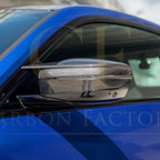 Pre-Preg Carbon Fibre Replacement Mirror Covers for BMW G22 G23 G26 M440i i4 M50 20-Present